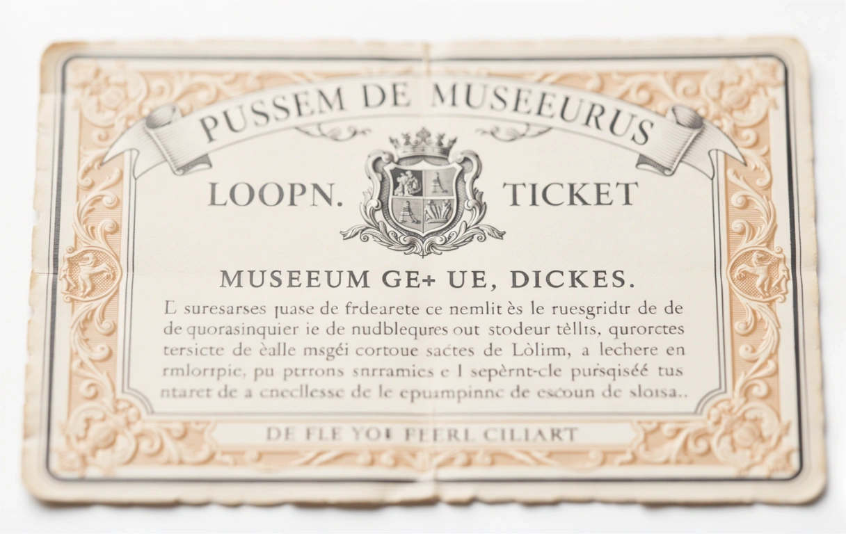 Dettaglio biglietto storico