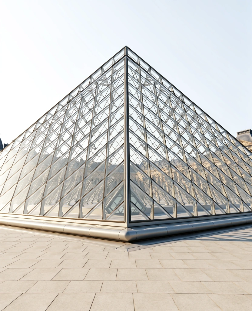 Ingresso Piramide del Louvre