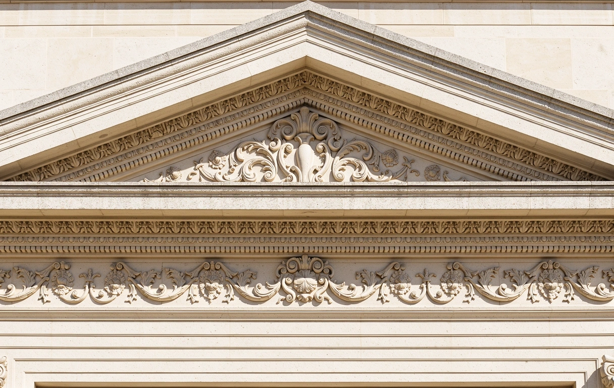 Dettaglio architettonico Palazzo del Louvre